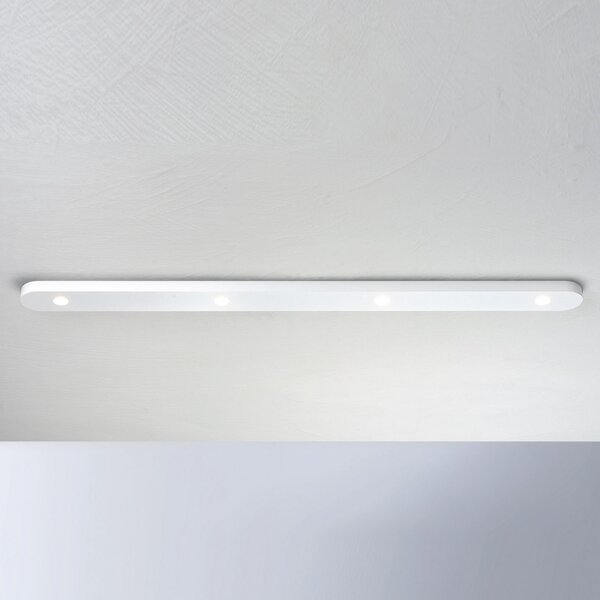 BOPP Bopp Close plafonieră LED, 4 becuri, alb, reglabil, Alb, Camera de zi / sufragerie, Metal, Modern