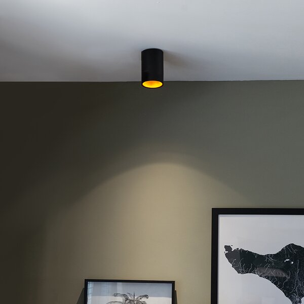 Spotlight negru cu auriu - Deep