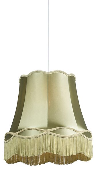 Lampă suspendată retro verde 45 cm - Granny
