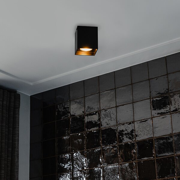 Spotlight modern negru - Qubo