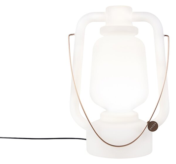 Lampă de podea albă 51 cm IP44 - Storm Large