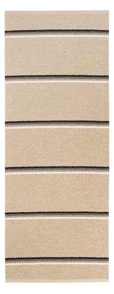 Covor tip traversă pentru interior și exterior bej 70x180 cm Olle Mud Beige – Pappelina