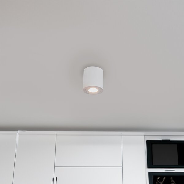 Spotlight modern rotund pentru baie alb - Capa