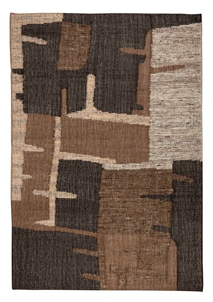 Covor maro din lână 160x230 cm Briton – Dutchbone