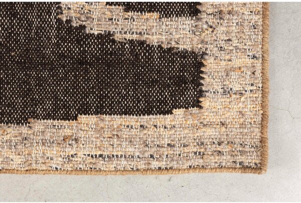 Covor maro din lână 160x230 cm Briton – Dutchbone