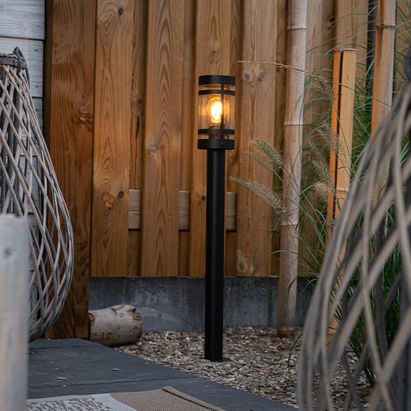 Lampă modernă de exterior negru 80 cm IP44 - Gleam