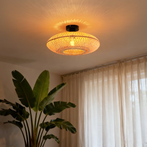 Plafoniera orientala din bambus 40 cm - Ostrava