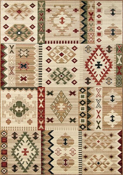 Covor Modern, Lotos 15081, Multicolor, Diverse Dimensiuni