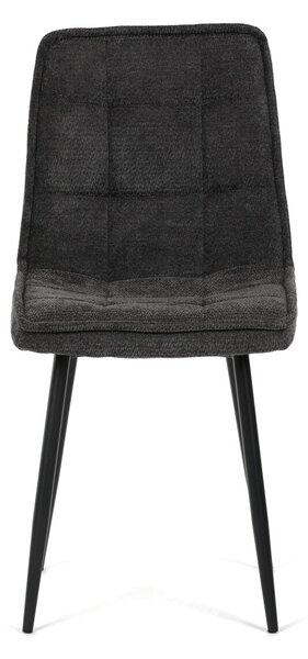 Jídelní židle, šedá, látka, CT-G2048 GREY2