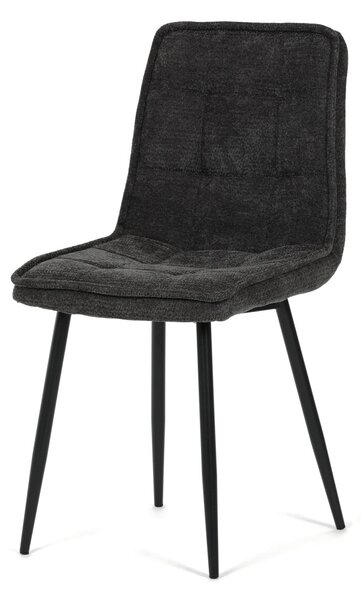 Jídelní židle, šedá, látka, CT-G2048 GREY2