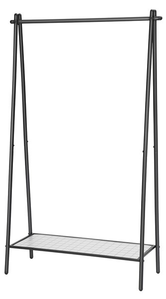 Suport multifunctional pentru haine STEEW 92,5x153 cm negru