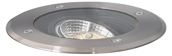 Proiector modern de sol pentru exterior din oțel AR70 reglabil IP65 - Delux