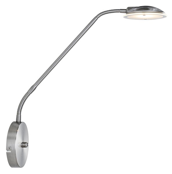 Aplică modernă din oțel cu LED - Eva