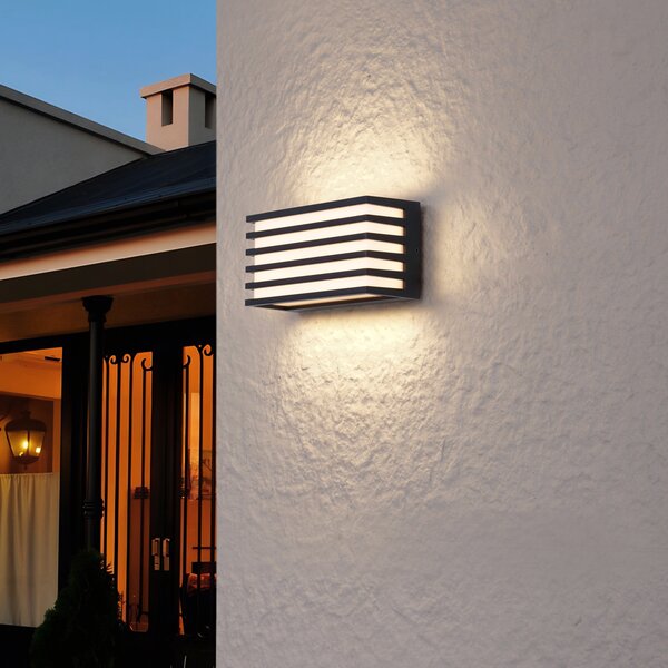 Lampă modernă de perete pentru exterior neagră, incl. LED IP65 - Jail