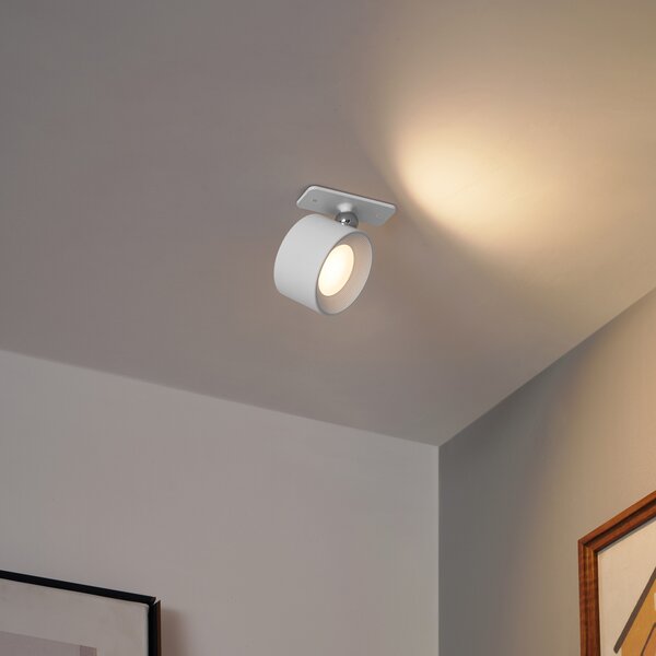 Set de 4 Aplice și Plafoniere Moderne Albe cu LED Reîncărcabil - Bright