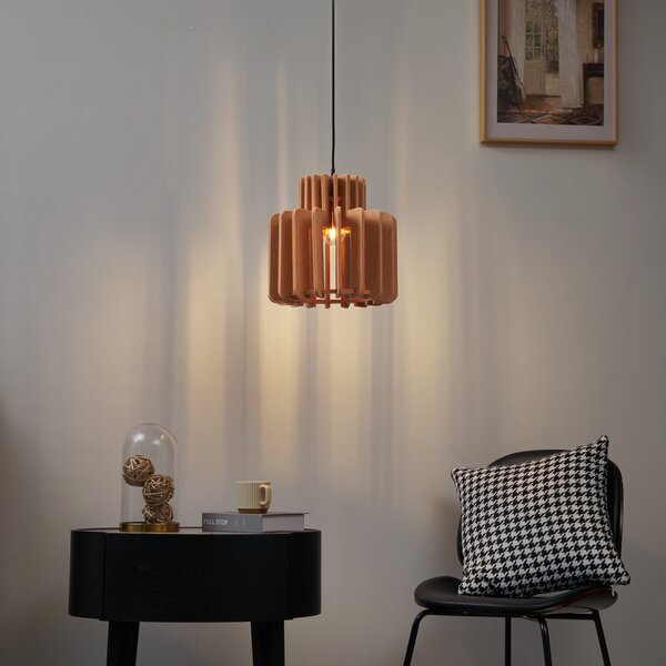 Lampa suspendată retro portocalie - Felt