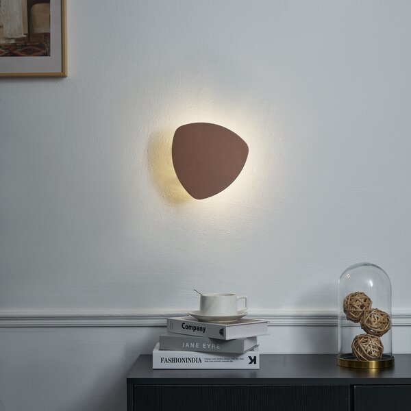 Lampă de perete de design bronz organic 20 cm 2 lumini - Pulley