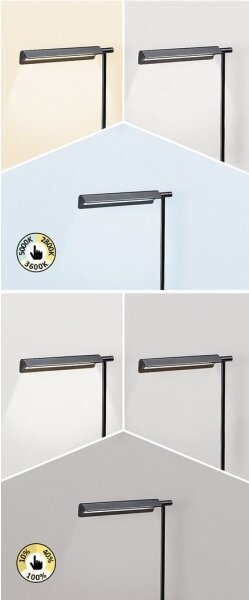 Rabalux 2934 - Lampă LED tactilă dimabilă 7W 230V 3000K/4000K/6500K