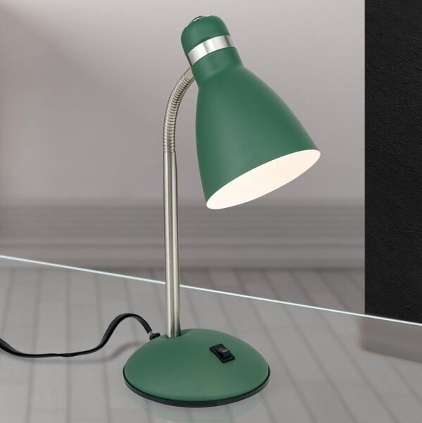 Orion - Lampă de masă SCHOOL 1xE27/40W/230V verde/crom mat