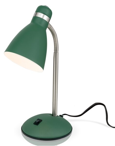 Orion - Lampă de masă SCHOOL 1xE27/40W/230V verde/crom mat