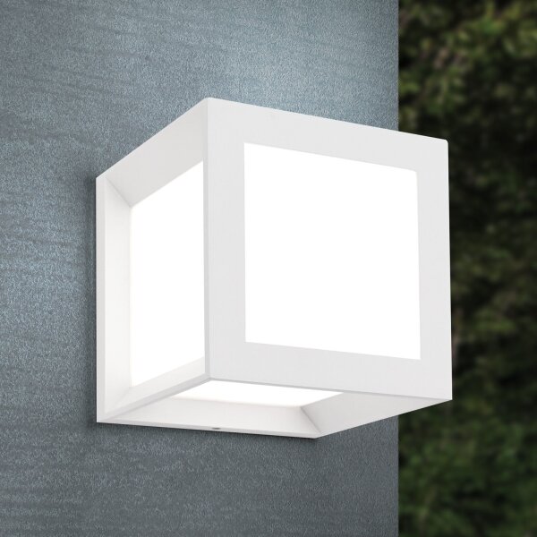 Orion HENRY - Corp de iluminat exterior 1xE27/15W/230V 16x16 cm IP44 alb