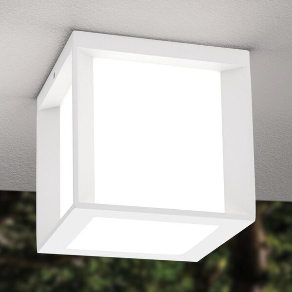 Orion HENRY - Corp de iluminat exterior 1xE27/15W/230V 16x16 cm IP44 alb