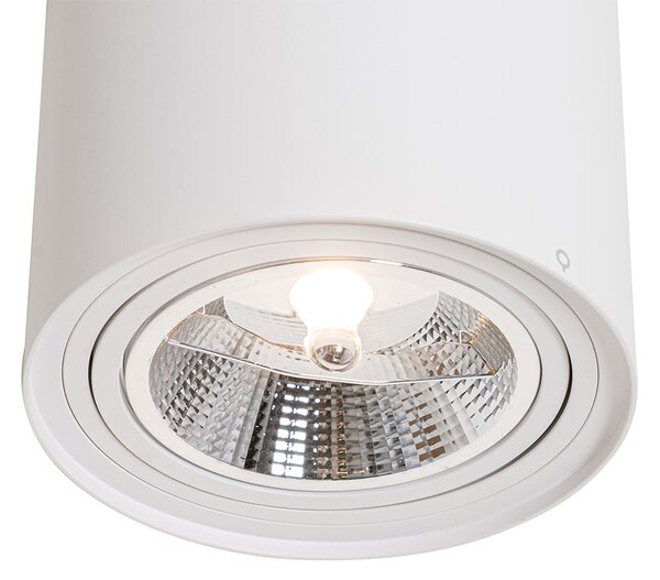 Spot inteligent de plafon alb, rotativ și înclinabil, cu Wifi GU10 111mm - Rondoo Up