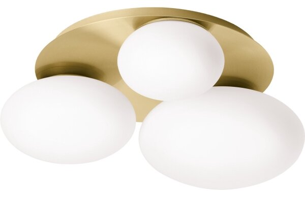 Plafonieră LED Ideal Lux NINFEA 3xLED/9W/230V auriu