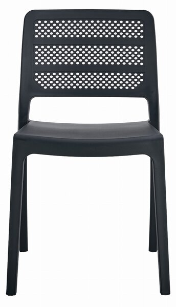 Scaun plastic negru PAGI