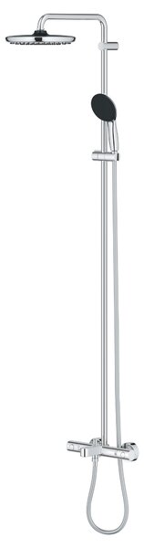 Grohe Vitalio Start System set cadă și duș perete cu termostat cu duș de ploaie crom 26988001