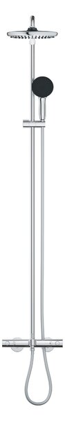 Grohe Vitalio Start System set cadă și duș perete cu termostat cu duș de ploaie crom 26988001