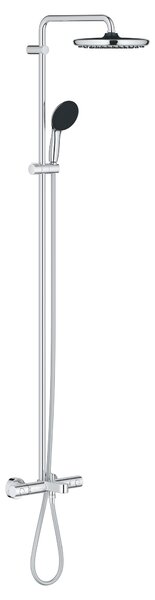 Grohe Vitalio Start System set cadă și duș perete cu termostat cu duș de ploaie crom 26988001