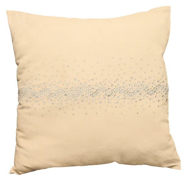 Husa de perna decorativa STONY 40x40 cm, crem