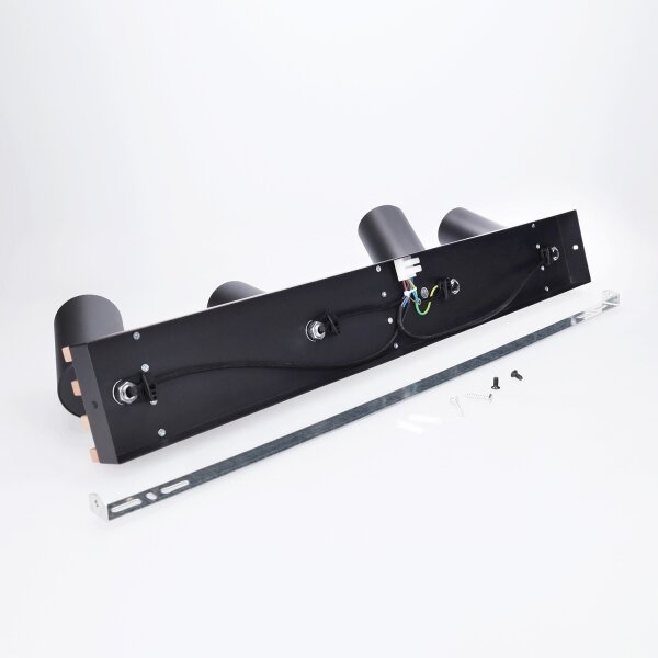 Brilagi - Spot SELE WOOD ACOUSTIC, 4x GU10, 30W, 230V, negru/lemn