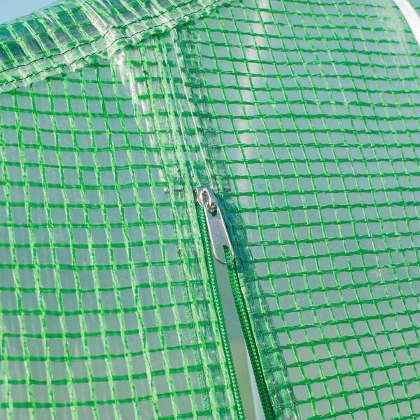 Outsunny Sera Gradina Verde Pentru Legume 6x3x2 | Aosom Romania