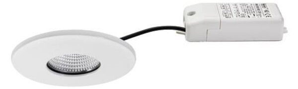 BRUMBERG Chooose downlight LED rotund alb, reglabil, Alb, Baie, Aluminiu, Modern, Corpuri de iluminat încastrate rotunde