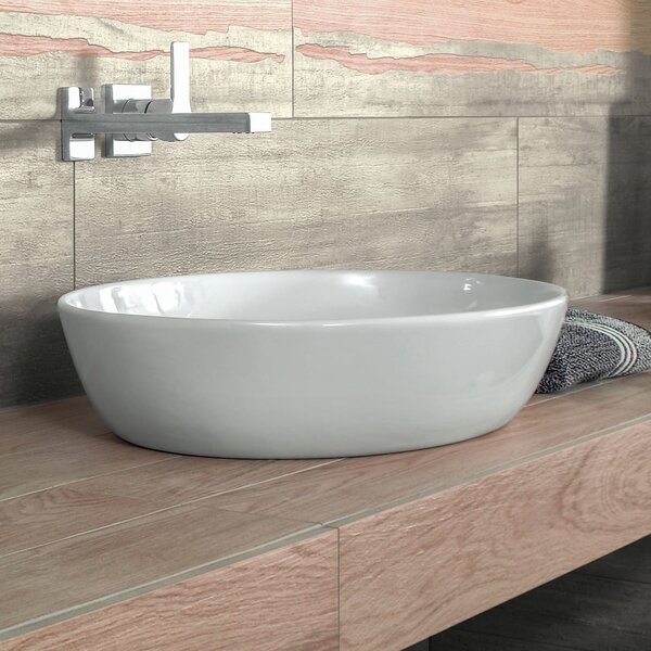 Villeroy & Boch Artis lavoar 61x41 cm ovale de blat alb luciu 41986101