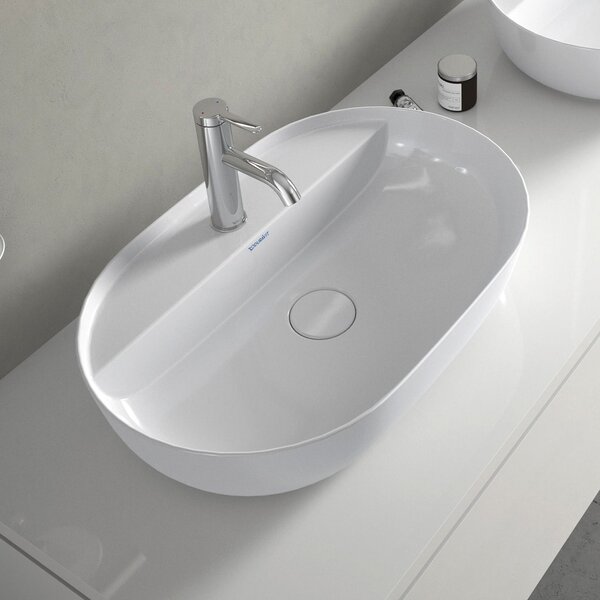 Duravit Luv lavoar 60x40 cm ovale de blat alb luciu 0380600000