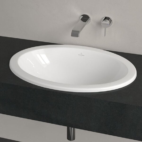 Villeroy & Boch Loop & Friends lavoar 66x47 cm ovale încastrat alb luciu 4A6300R1