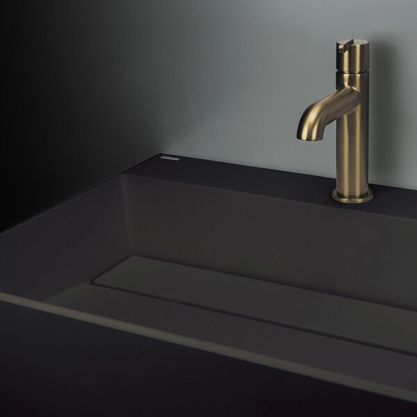 Deante Correo lavoar 60x40 cm dreptunghiular de blat negru mat CQR_NU6M