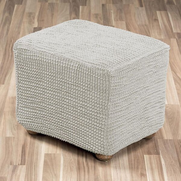 Huse care se întind foarte bine GLAMOUR smântânii 2fotoliu cu manere de lemn (l. 140 - 170 cm)