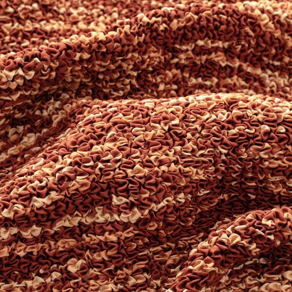 Huse bielastice UNIVERSO NOU dungi cărămizii fotoliu cu manere de lemn (l. 40 - 70 cm)