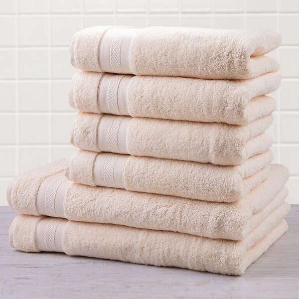 Set prosoape frotir MEXICO crem, 6 buc