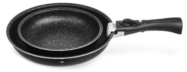 Set de tigăi cu mâner detaşabil GRANDE COMBI, 2 piese