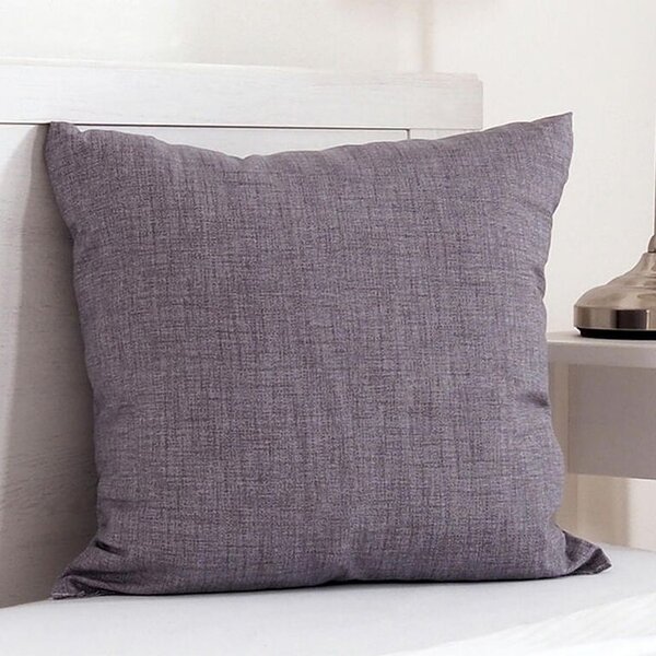 Pernuță decorativă BESSY 45 x 45 cm gri set 2 buc