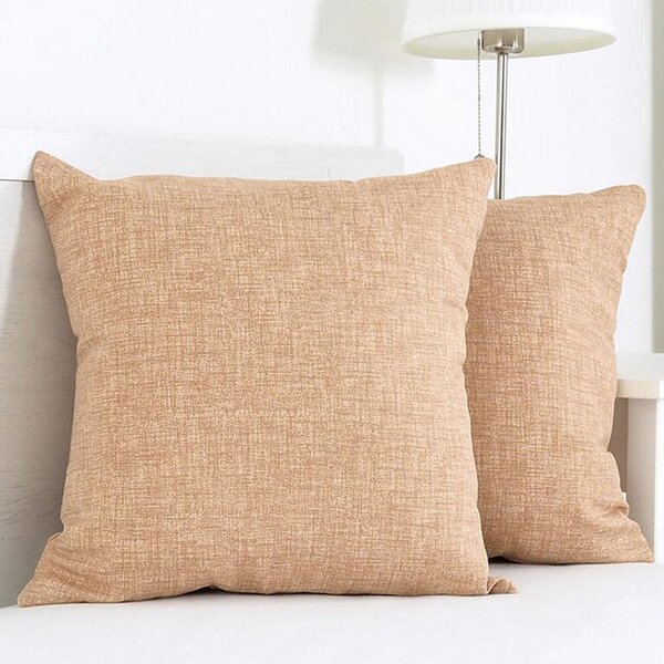 Pernuță decorativă BESSY 45 x 45 cm bej set 2 buc