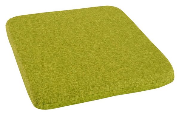Pernă de şezut cu husă lavabilă BESSY, verde set 4 buc