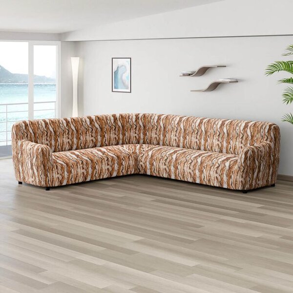 Huse bielastice OCEANO NOU cărămizii colțar (l. 350 - 530 cm)