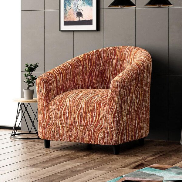 Huse bielastice UNIVERSO NOU dungi cărămizii fotoliu de club (l. 50 - 70 cm)