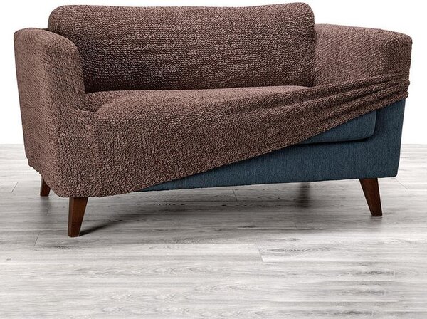 Huse bielastice VITTORIA maro fotoliu cu manere de lemn (l. 40 - 70 cm)
